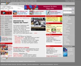 MSN Suche und Focus Online